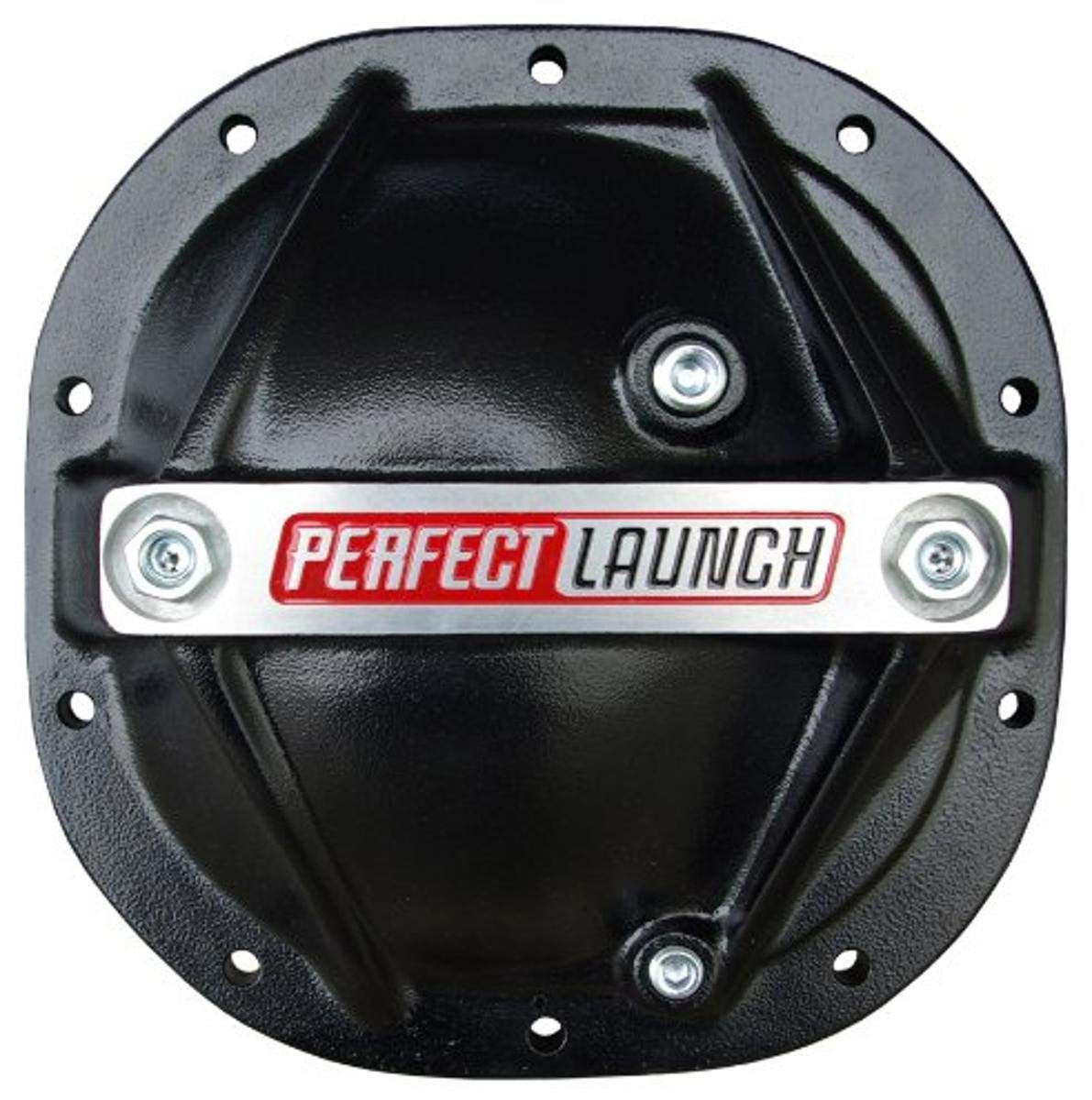 Proform 69501 Black Aluminum Differential Cover with Perfect Launch Logo & 8.8