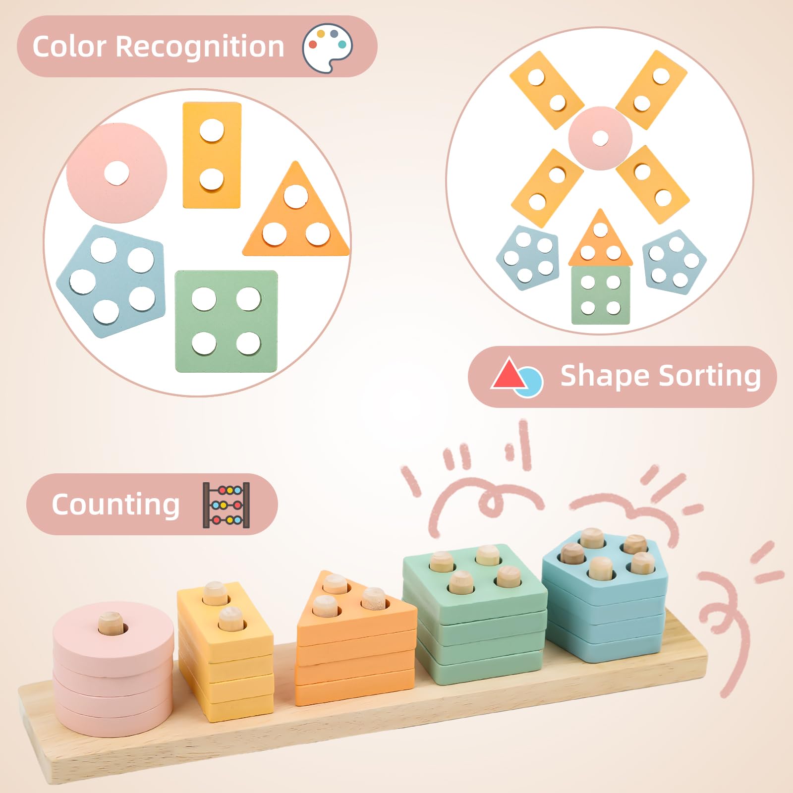 **Premium 8-in-1 Montessori Baby Toys Set for 6-18 Months – Educational Learning Toys for Toddlers 1-3 Years Old – Perfect Gift for Boys & Girls – Ideal for Sensory Play, Early Development & Interactive Fun**