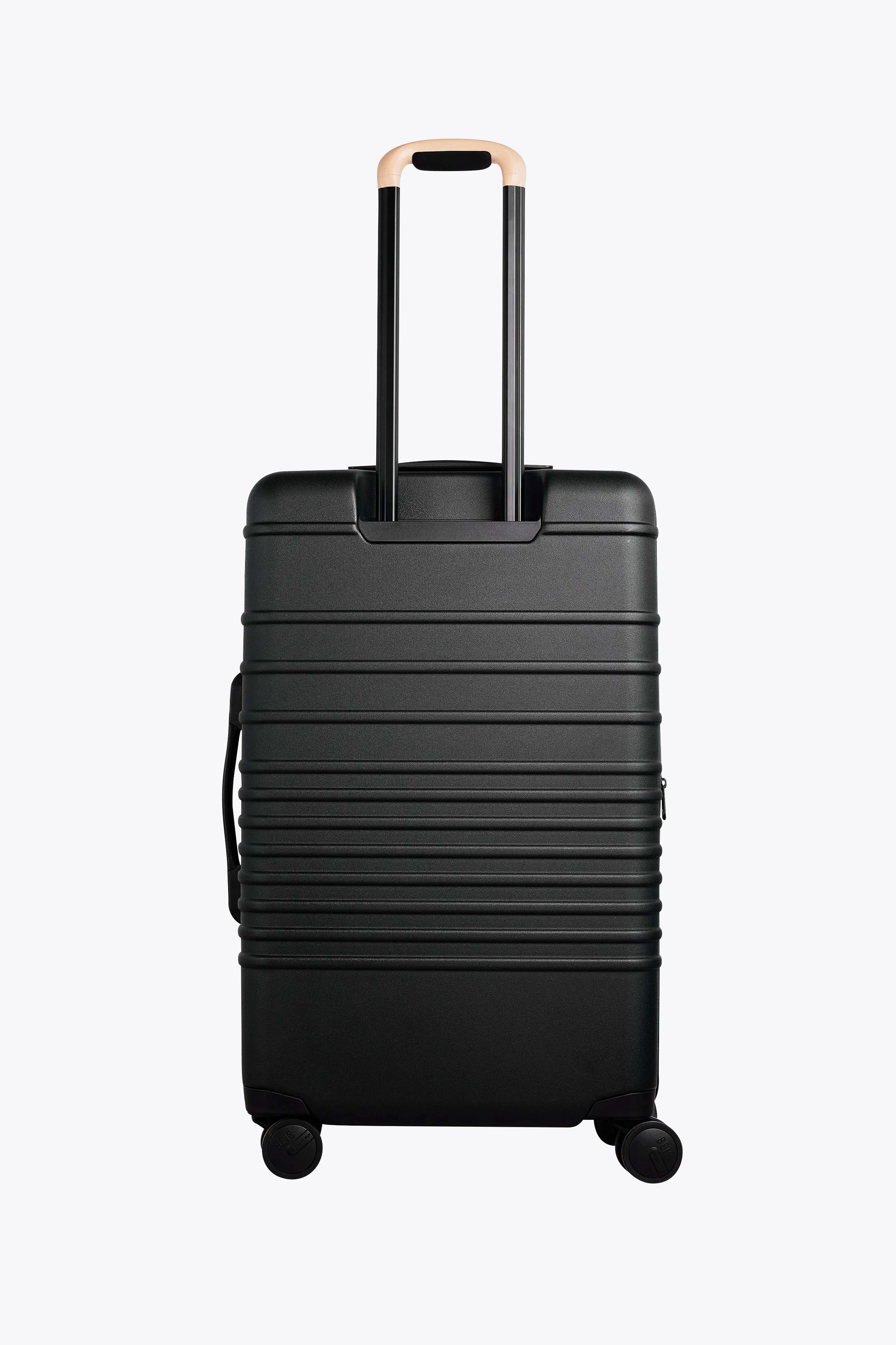 Black The Medium Check-In Roller Luggage - Perfect for Air Travel & Business Trips