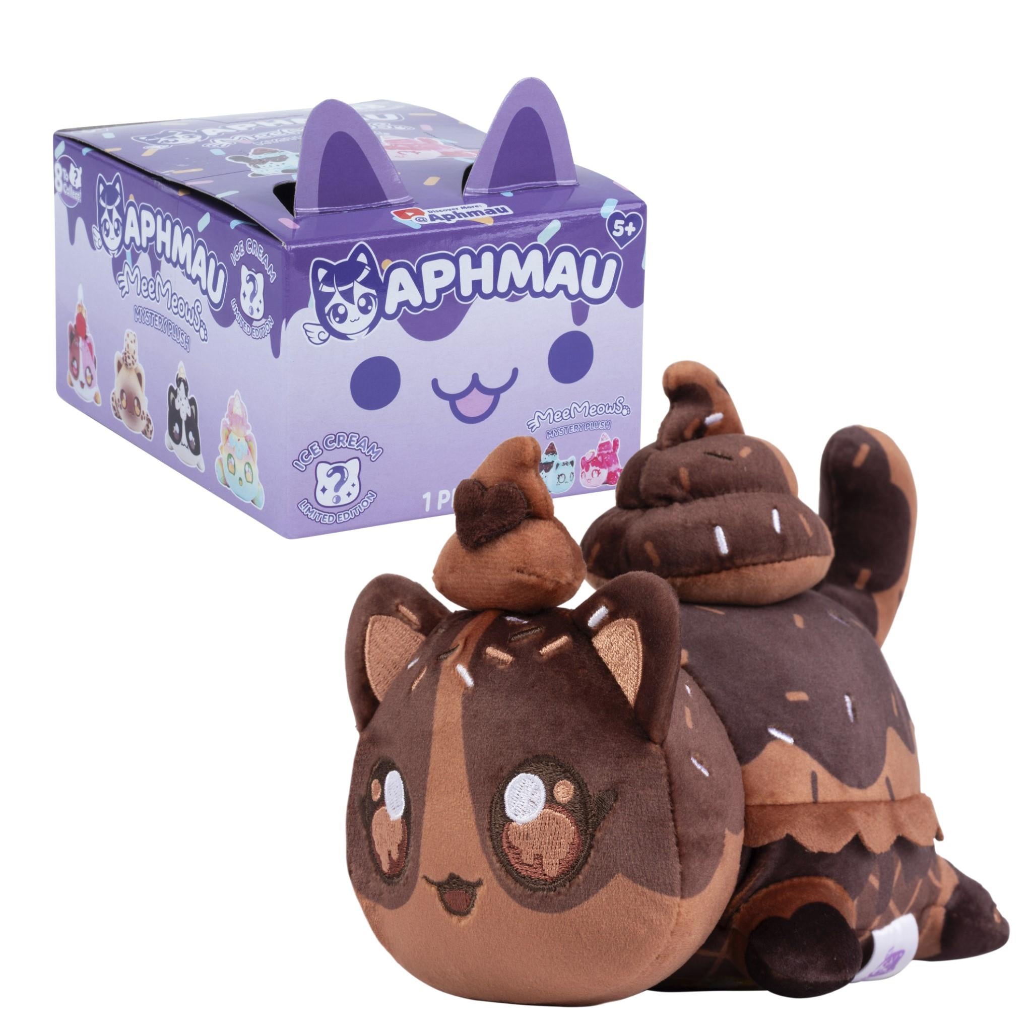 Aphmau MeeMeows Series 6 Mystery Ice Cream Blind Box Collectible Toy - Fun Surprise for Kids & Collectors - Perfect for Birthday Gifts & Party Favors