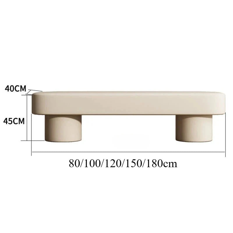 Modern Minimalist Leather Shoe Bench – Sleek & Durable Entryway Storage for Small Spaces – Perfect for Hallway, Bedroom or Closet Organization