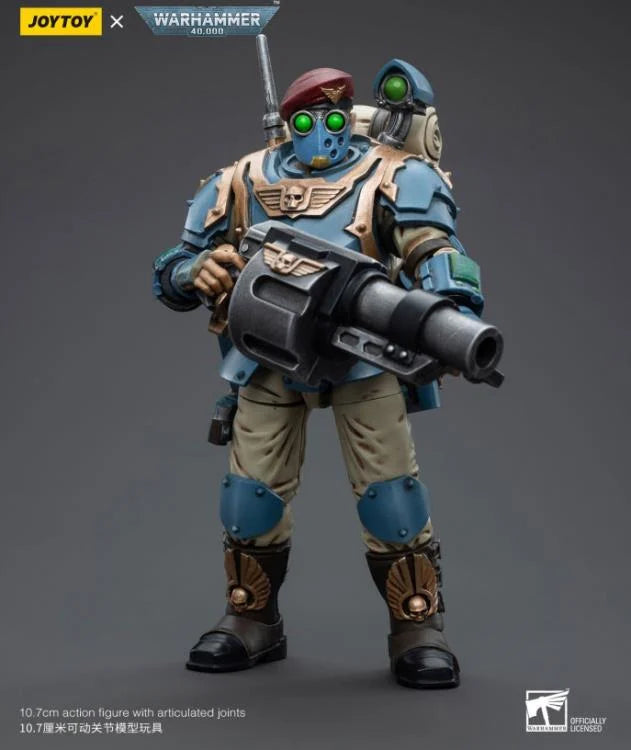 JOYTOY Warhammer 40k Astra Militarum Tempestus Scions Command Squad 55th Kappic Eagles Grenadier Action Figures - Collectible Miniatures for Tabletop Gaming & Warhammer 40k Battles