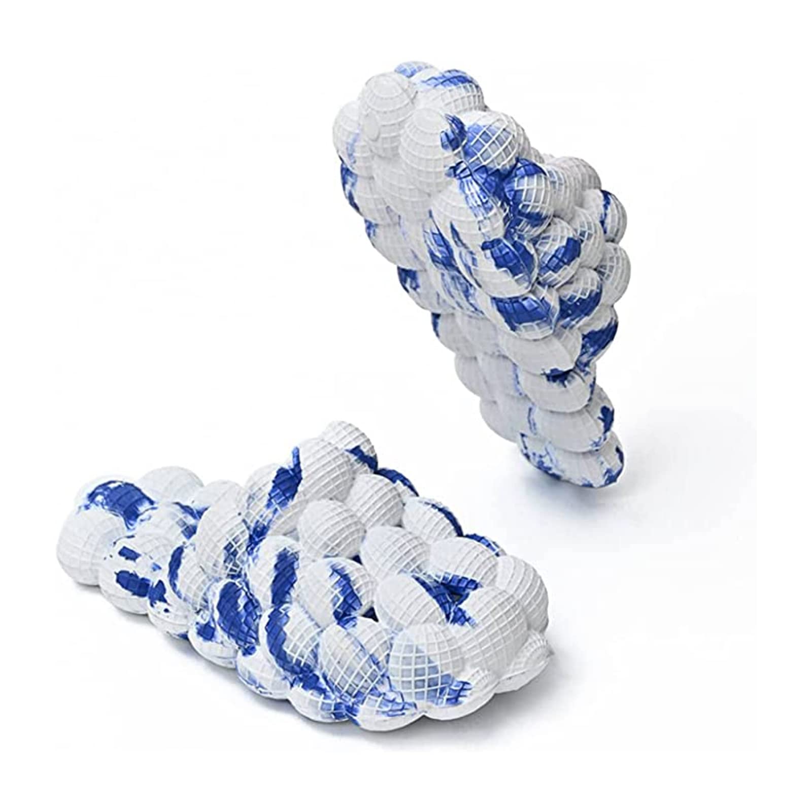 **Women's Ultra Cushioned Massage Bubble Slides - Funny Lychee Cloud Slippers for Spa & Relaxation | Anti-Slip Indoor & Outdoor Casual House Shoes for Comfort & Style**    *(Perfect for Spa Days, Lounging at Home, or Quick Errands – Soft & Supportive for All-Day Wear!)*