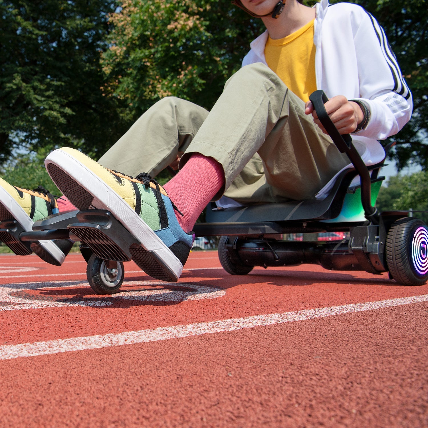 Alpha L JetKart Combo - High Performance Electric Drift Kart for Adults & Teens - Perfect for Backyard Racing, Drifting, and Outdoor Fun