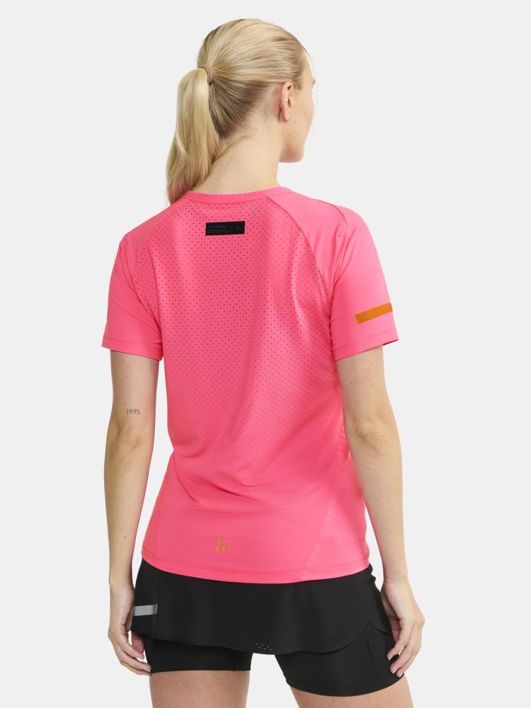 Women's Pro Hypervent Running Tee 2.0 - Breathable Moisture-Wicking Performance Shirt for Running, Gym & Outdoor Workouts