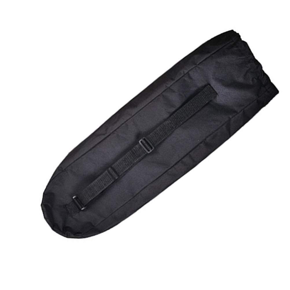 BESPORTBLE Adjustable Skateboard Backpack - Durable Carry Bag for Longboard, Dance Board & Kids Skateboard - Hands-Free Shoulder Strap (Black) - Perfect for Commuting, School & Skate Park Adventures
