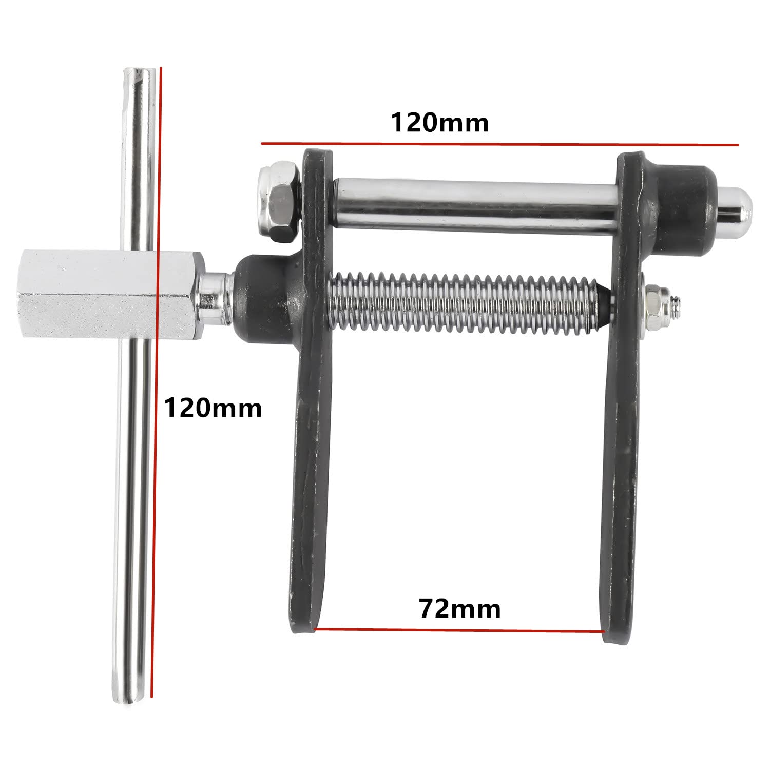 KUNTEC Disc Brake Pad Installation Tool - Professional Caliper Piston Spreader for Car & Truck Brake Maintenance - Perfect for DIY Mechanics & Auto Repair Shops