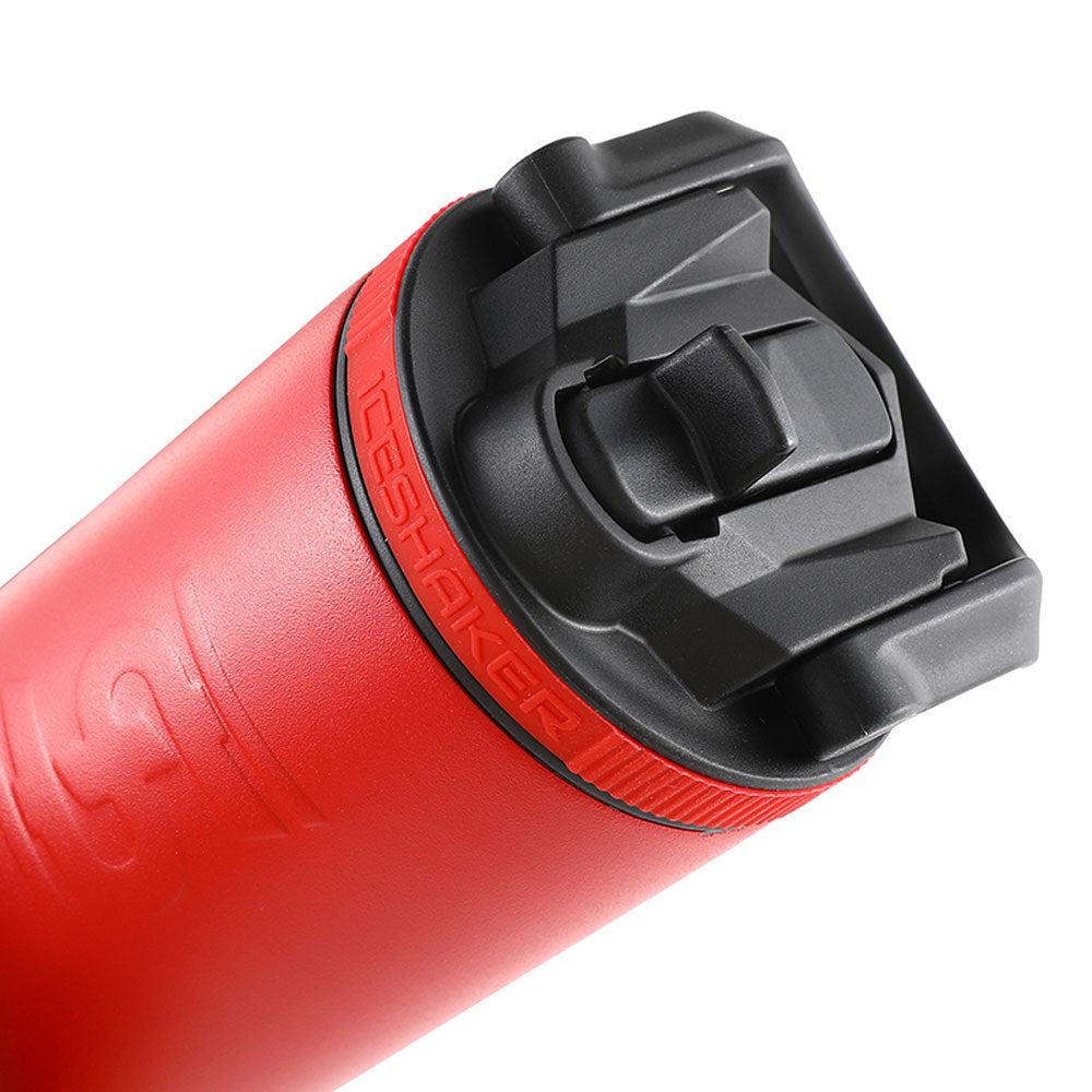 14oz Insulated Sports Water Bottle with Leak-Proof Lid - Red | Perfect for Gym, Hiking & Outdoor Activities