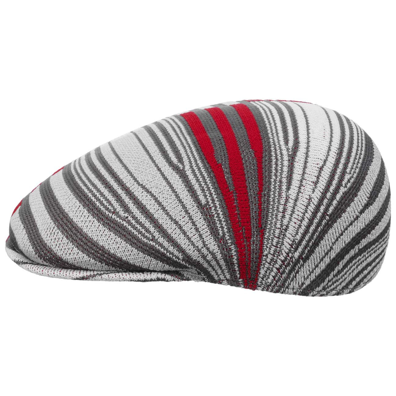 Kangol Digital Stripes 507 Flat Cap - Classic Men's & Women's Casual Hat for Everyday Wear, Outdoor Activities & Fashion Accessories