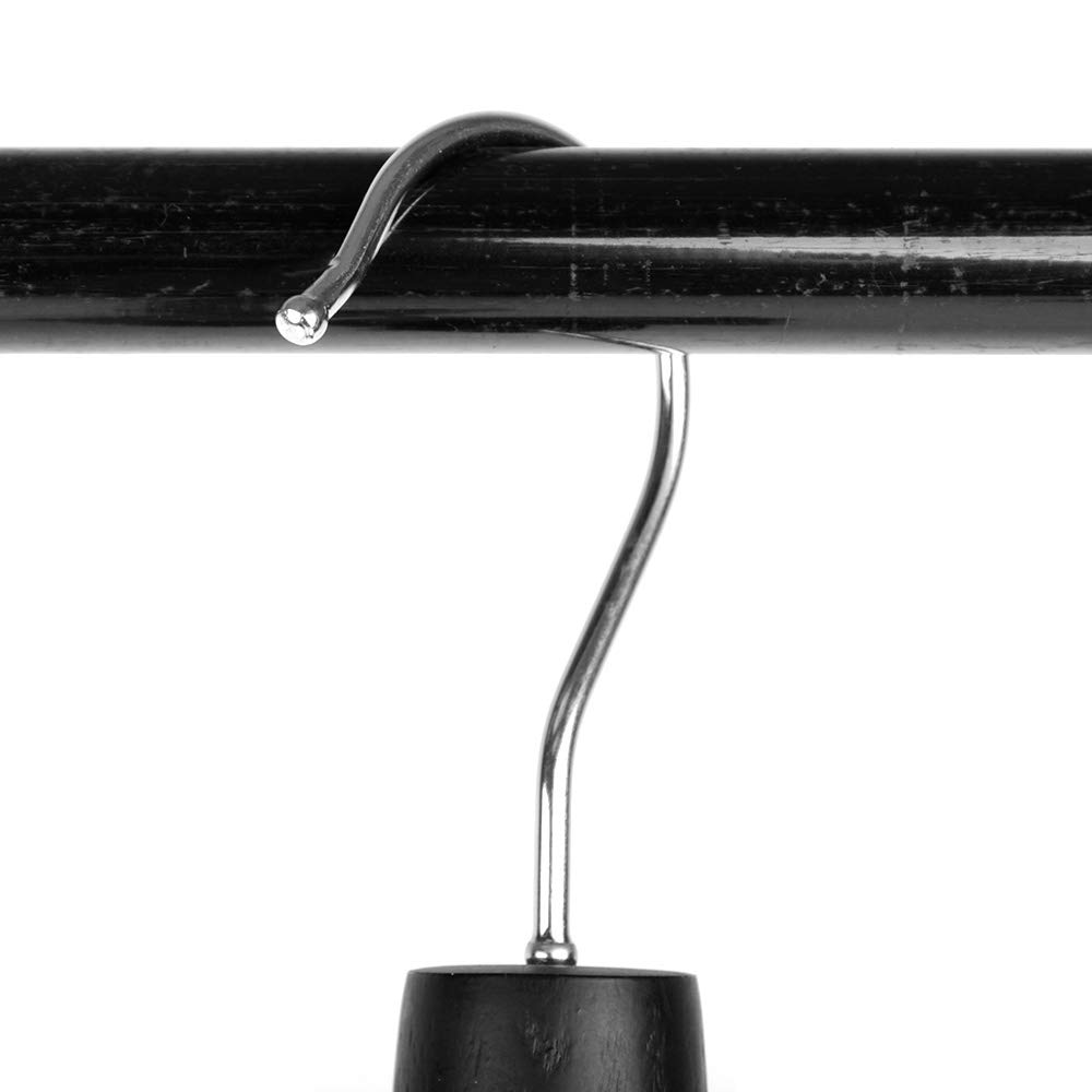 Umo Lorenzo 4-Hook Belt Organizer - Space Saving Closet Hanger for Belts, Ties, Scarves & Accessories | Perfect for Bedroom, Closet & Travel Organization