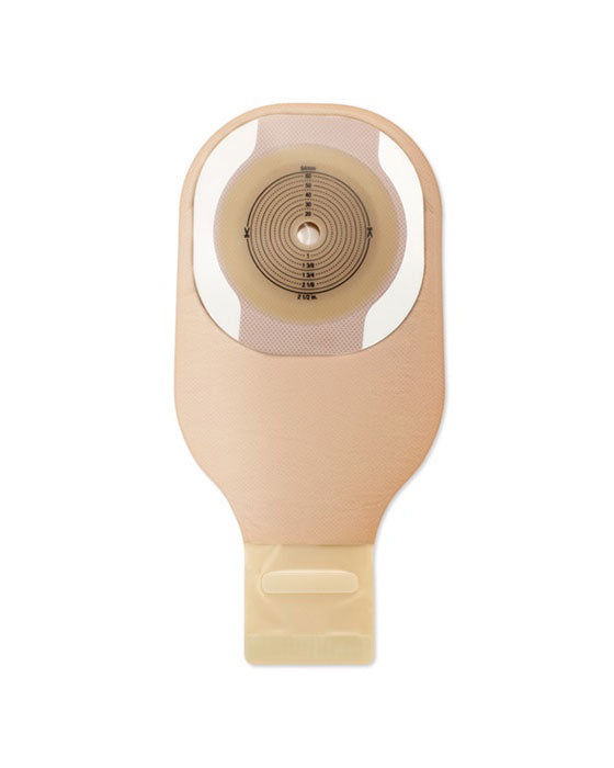Hollister Premier 1 Piece Drainable Ostomy Pouch with Lock 'n Roll Closure | CeraPlus Flat Skin Barrier | 40mm (1 9/16