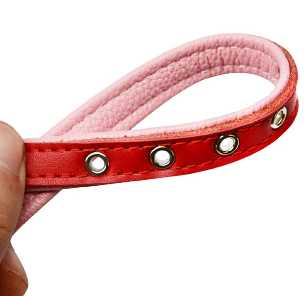 Personalized Engraved Dog Collar - Custom Name Tag Pet Collar for Small Medium Large Dogs | Soft Leather Puppy Cat Collar with ID Nameplate (XS, Pink) | Perfect for Daily Walks, Training & Pet Identification