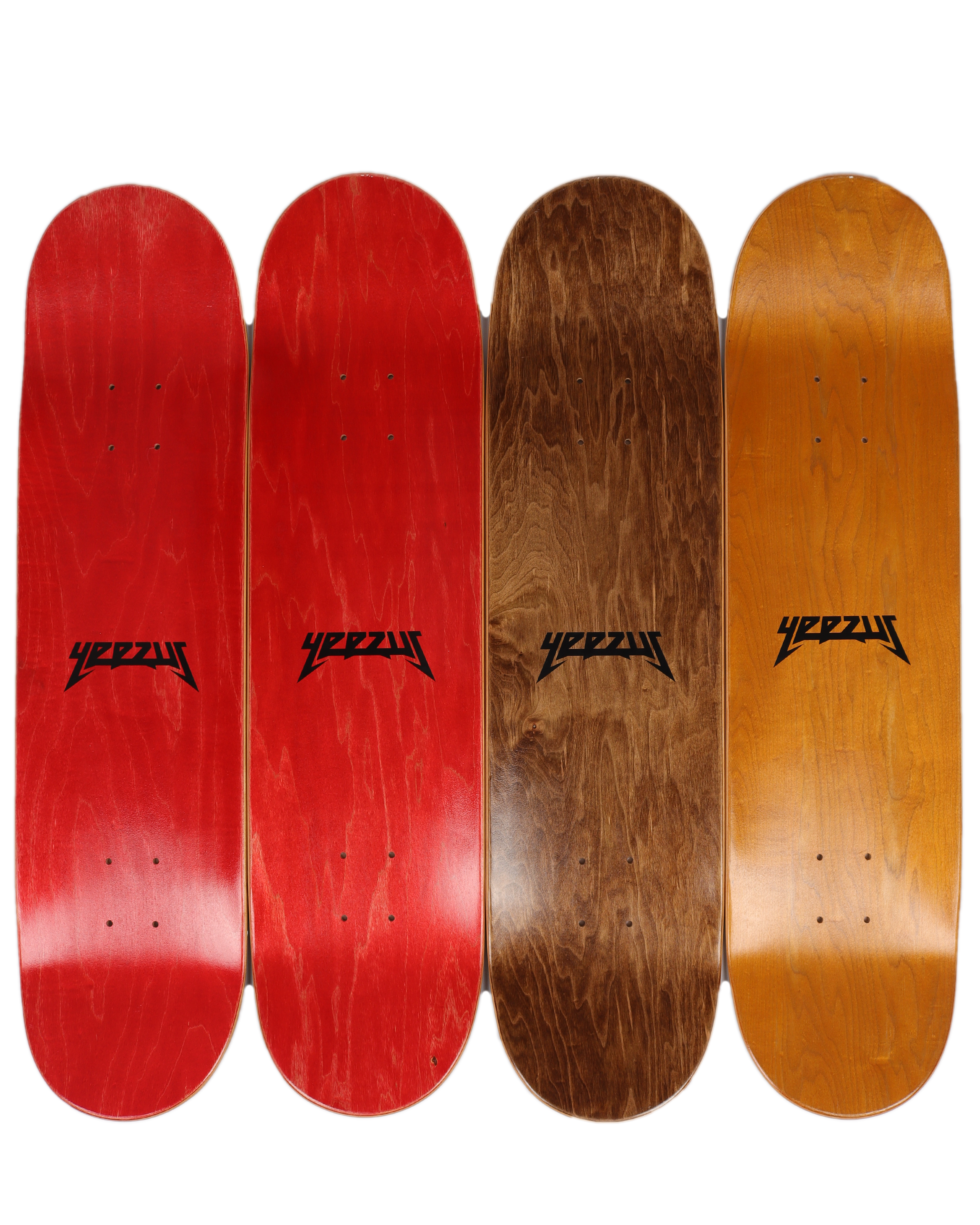YEEZUS Skateboard Deck Set by Wes Lang - Limited Edition Collectible for Skateboarding & Street Art Enthusiasts | Perfect for Skating, Home Decor, and Urban Fashion