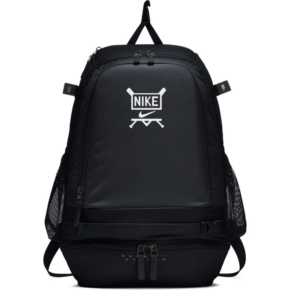 Nike Vapor Select Baseball Backpack - Black | Durable Sports Backpack for Baseball Players | Perfect for Training, Games & Travel