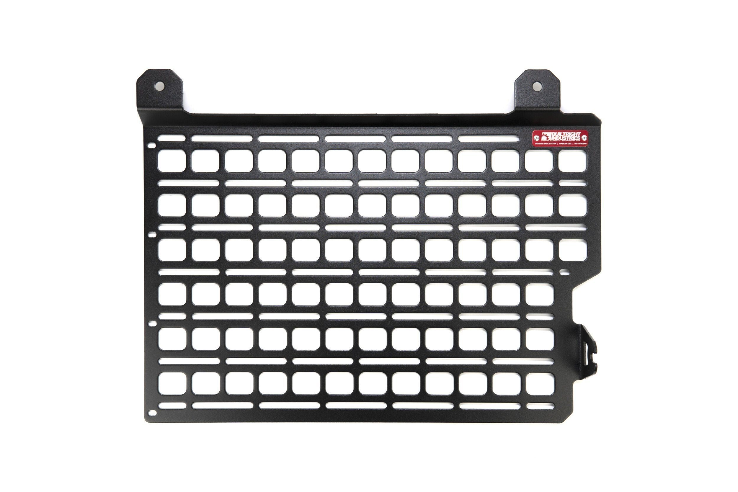 2024 Jeep Gladiator (JT) Bedside Rack System Front Panel - Heavy Duty Truck Bed Accessory for Off-Roading & Overlanding Adventures