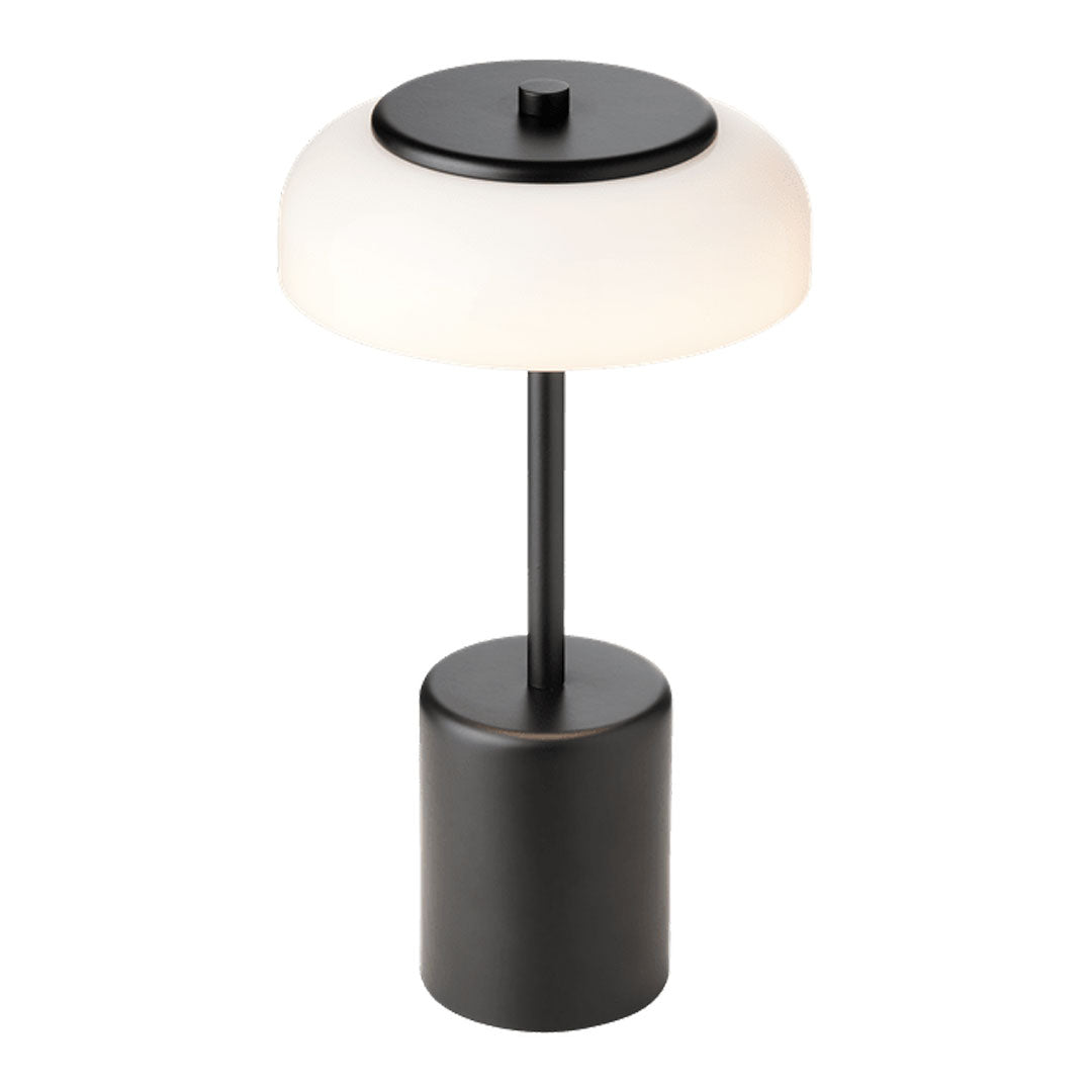 Blossi Mini Portable Table Lamp - USB Rechargeable Night Light for Bedroom, Desk, Nursery | Dimmable LED Reading Light with Touch Control, Warm White Light for Home, Office, Travel