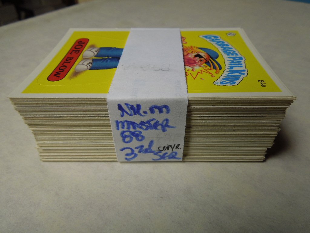 Vintage 1985 Garbage Pail Kids Series 3 Complete Trading Card Set - Rare Collectible Cards for Nostalgic 80s Fans & Card Collectors | Perfect for Display, Trading, and Investment