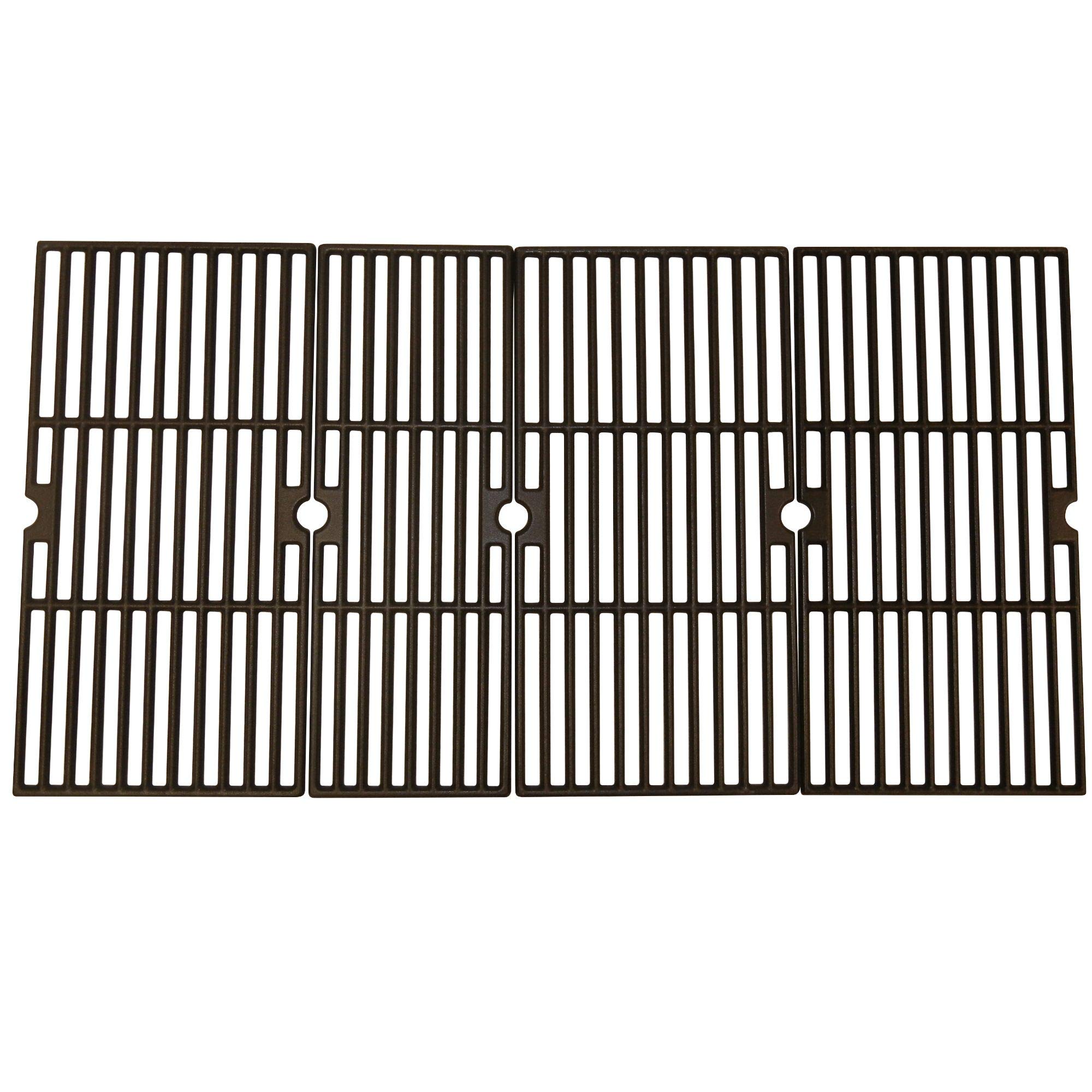 Premium 4-Piece Matte Cast Iron Cooking Grid for Charbroil Gas Grills – 34.25