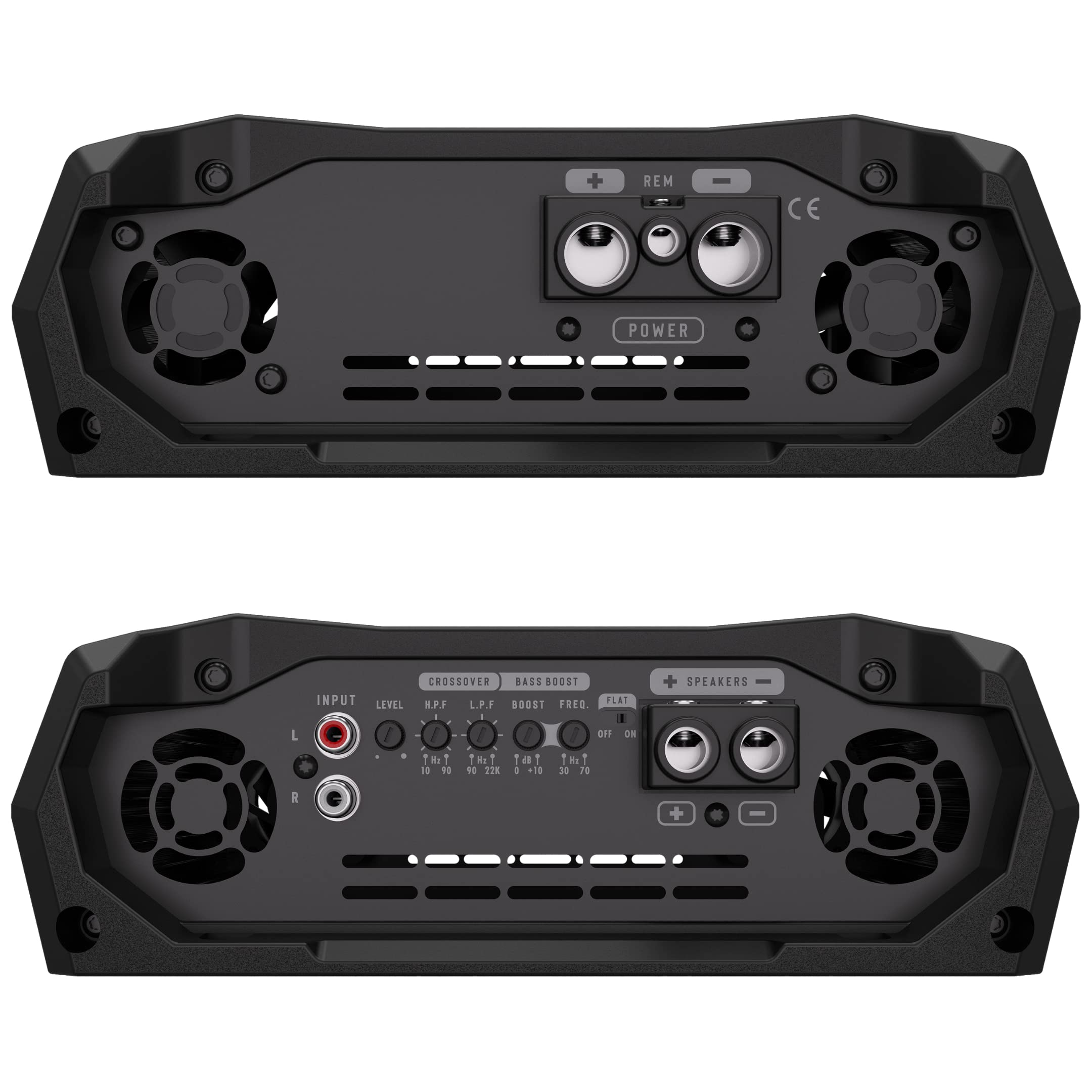 Stetsom Bravo Full 3000 1 Ohm Mono Car Amplifier - 3000W RMS Power, 1Ω Stable, HD Sound Quality with Crossover & Bass Boost | High-Performance Car Audio for Subwoofers & Speakers | Perfect for Car Audio Upgrades, Bass Competitions & Enhanced Music Experience