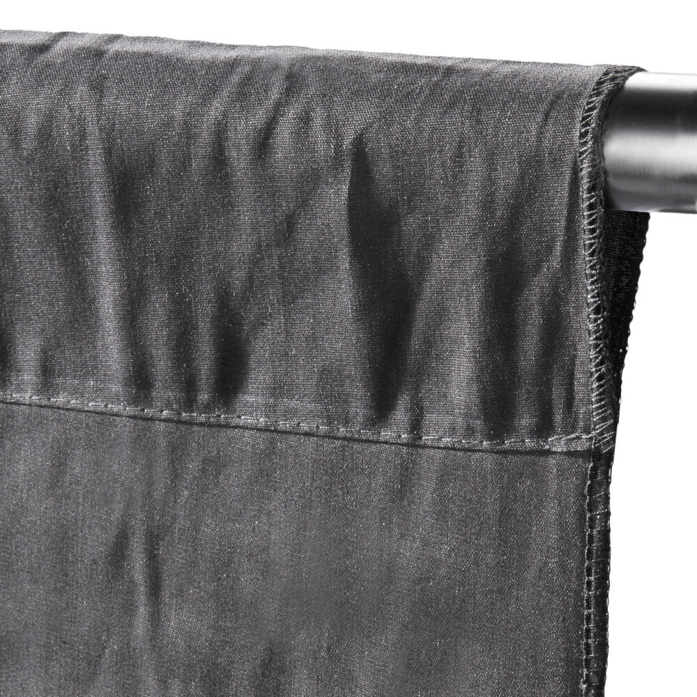 Professional Studio Telescopic Stand with 3x6m Muslin Cotton Grey Backdrop - Perfect for Photography, Video Shooting, and Live Streaming Backgrounds