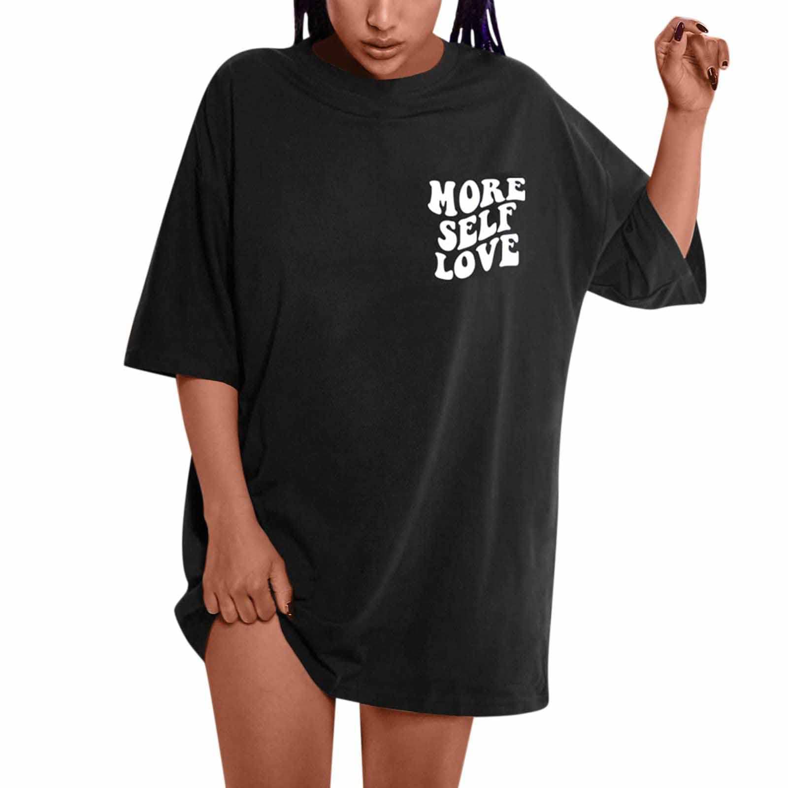 Plus Size Women's Oversized T-Shirts & Sweatshirts - Comfortable Summer Tops for Casual Wear, Lounge, and Outdoor Activities