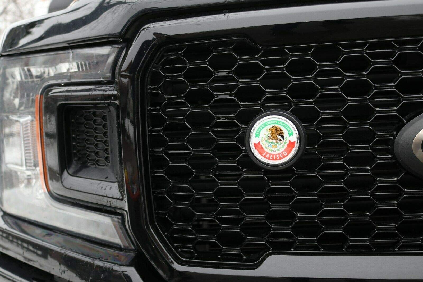 Authentic Mexico MX Mexican Car & Truck Grill Badge - 3.5