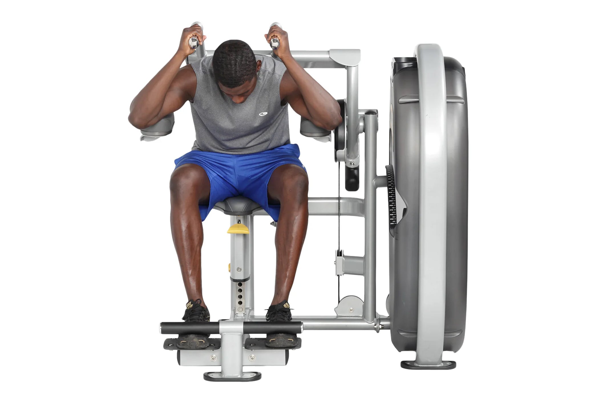 Hoist Club Line Abdominals Machine (CL 3601) - Professional Ab Workout Equipment for Home & Gym - Perfect for Core Strength Training and Fitness Enthusiasts