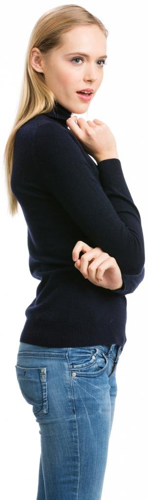 Luxury 100% Cashmere Turtleneck Sweater for Women - Soft Winter Pullover Medium Weight Knit Top - Perfect for Office Wear, Date Nights & Cold Weather Fashion