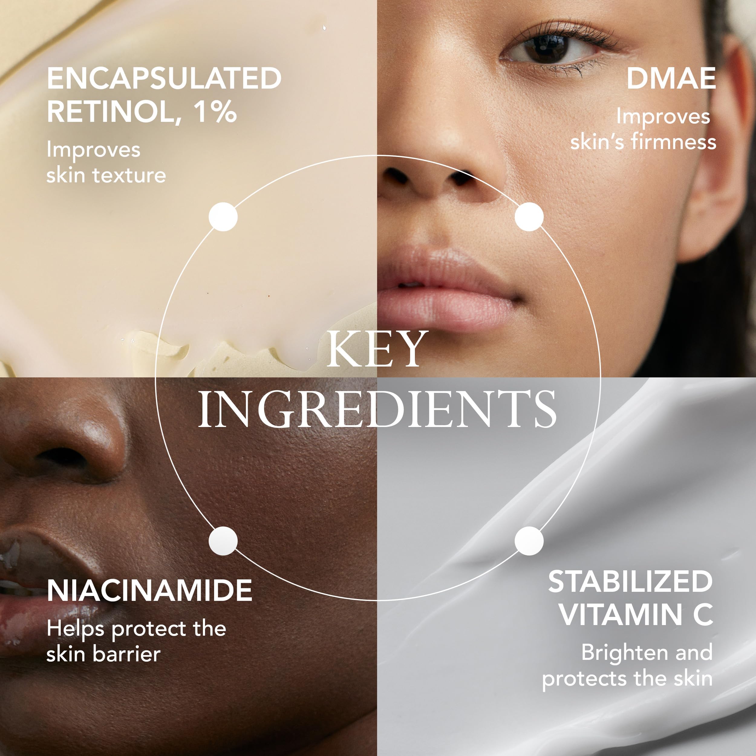 Kat Burki Rose Hip Intense Recovery Anti-Aging Eye Serum - Vitamin C & 1% Encapsulated Retinol for Fine Lines, Puffiness & Dark Circles - 0.5 fl.oz - Perfect for Nighttime Skincare Routine & Travel-Friendly Eye Treatment