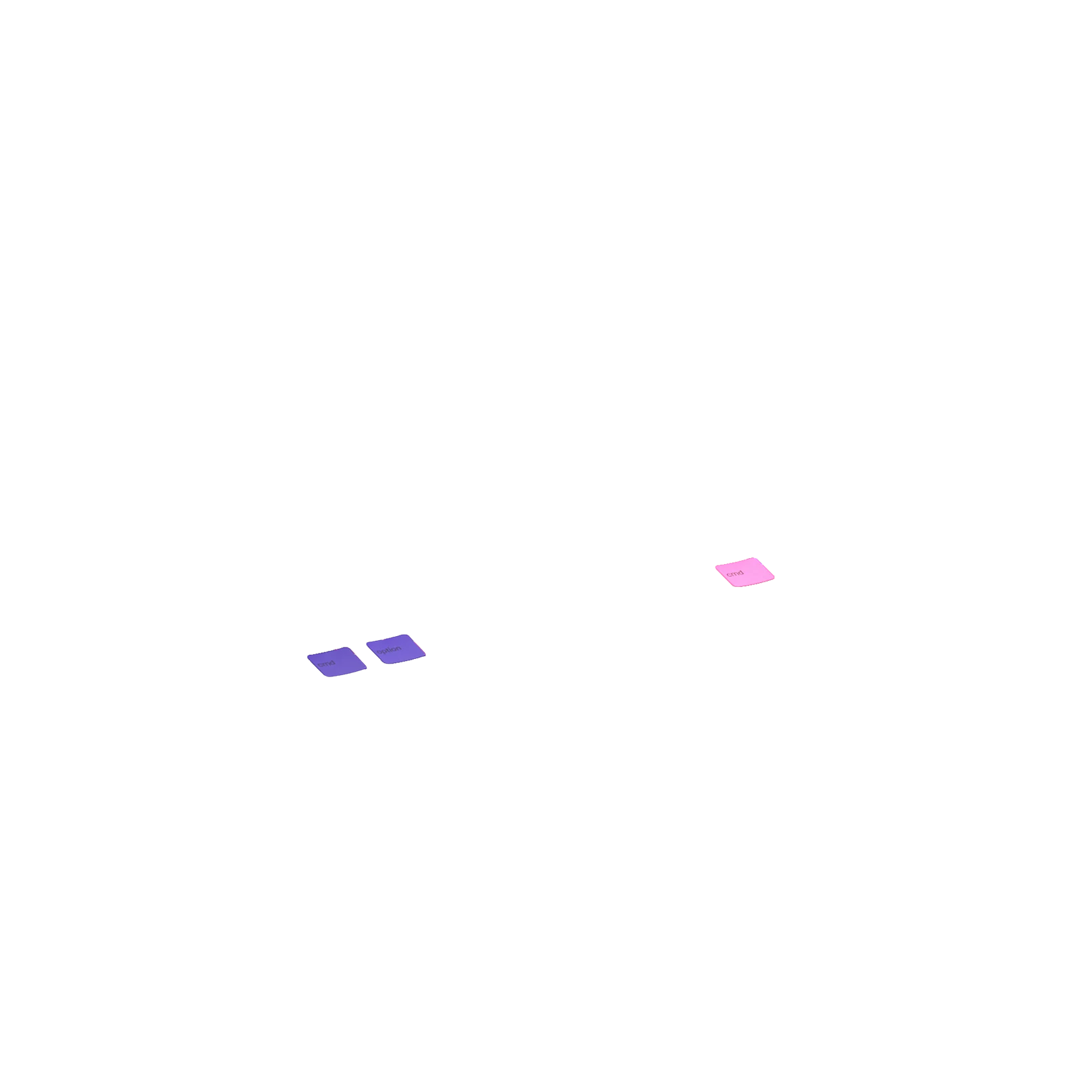 Nebula DE Keycaps for Mechanical Keyboards - Custom Gaming & Typing Keycaps for PC, Mac, Laptop (Perfect for Gamers, Programmers & Enthusiasts)