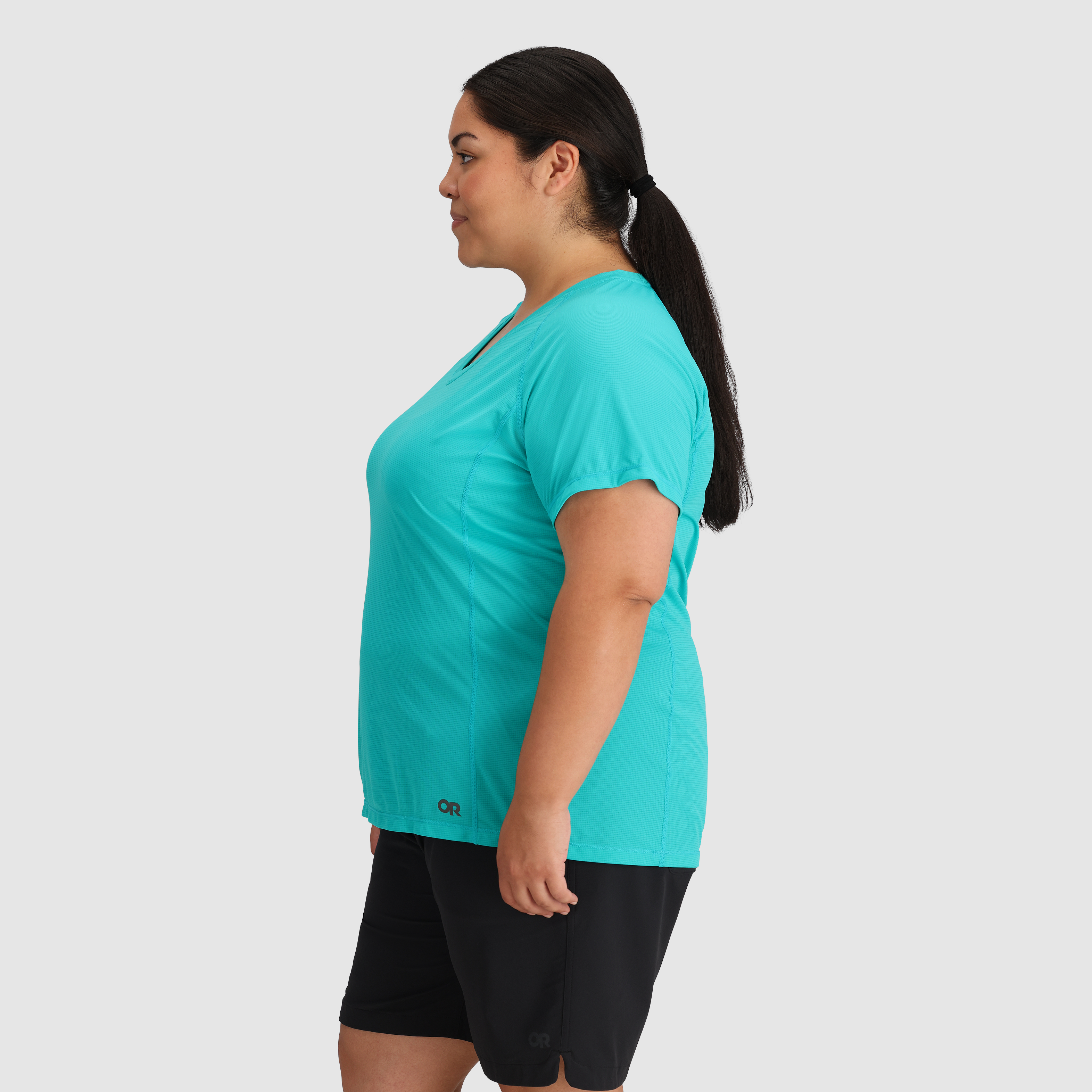 Women's Plus Size Echo T-Shirt - Soft & Comfortable Cotton Tee for Casual Wear, Workout & Everyday Outfits | Trendy & Stylish