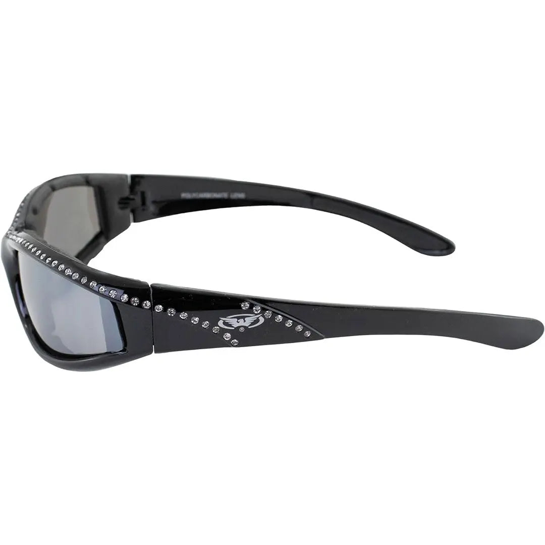 Global Vision Marilyn 11 FM Motorcycle Sunglasses - Polarized UV Protection for Men & Women - Ideal for Riding, Driving, and Outdoor Sports