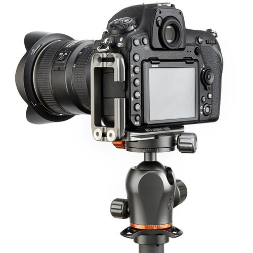 3 Legged Thing Ellie Universal L Bracket - Lightweight Camera Mount for DSLR & Mirrorless Cameras - Perfect for Photography, Videography & Studio Shoots (Grey)