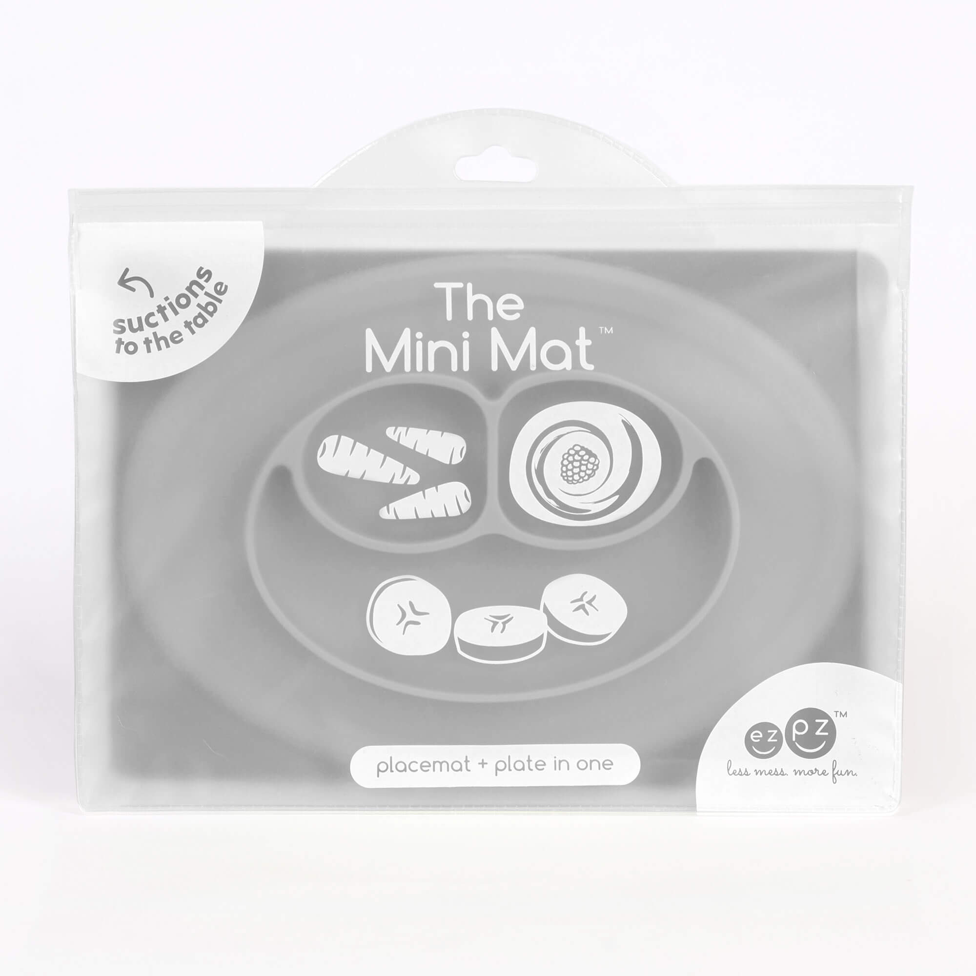 Ezpz Mini Mat – Silicone Placemat for Toddlers | Non-Slip, Easy Clean Baby Feeding Mat | Perfect for High Chairs, Travel & Mess-Free Mealtime