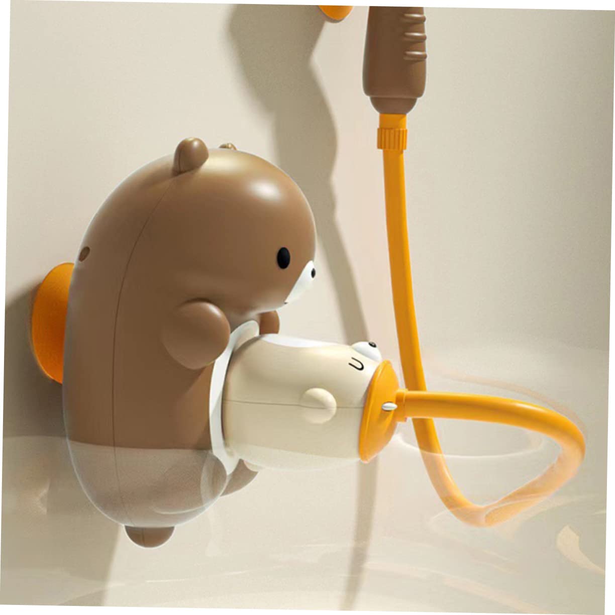 HEMOTON 3-Pack Waterproof Electric Shower Bear Bath Toys for Kids - Fun Electronic Bath Time Companion for Toddlers & Children (Ideal for Bathtub Play, Sensory Development & Gift Giving)
