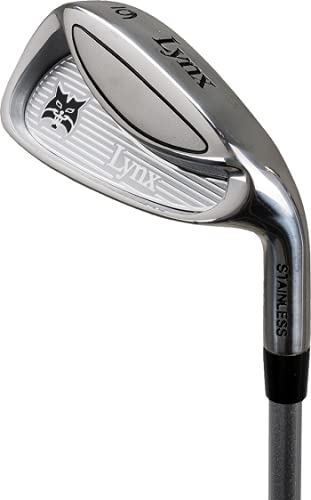 Lynx Golf Junior Iron Set for Kids Ages 11-14 | Silver Youth Golf Clubs | Perfect for Junior Golf Training & Tournaments