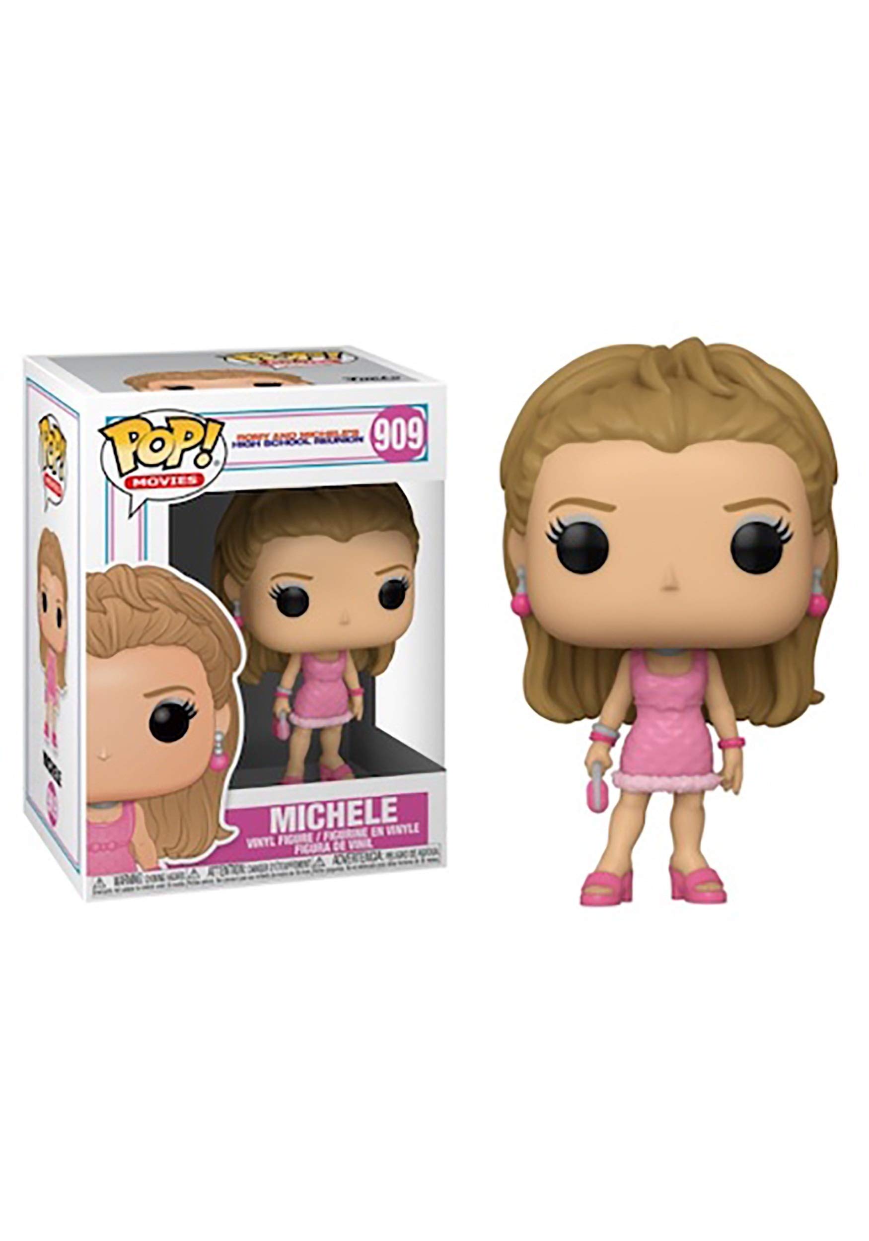 Funko Pop! Movies: Romy and Michele's High School Reunion - Michele Collectible Figure (46947) | Multicolor Vinyl Pop Culture Toy | Perfect for Movie Fans, Gift Giving & Display Collections