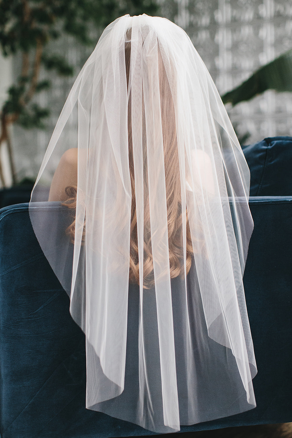 Elegant Simple Cut Edge Veil - Perfect for Weddings, Bridal Accessories & Special Occasions