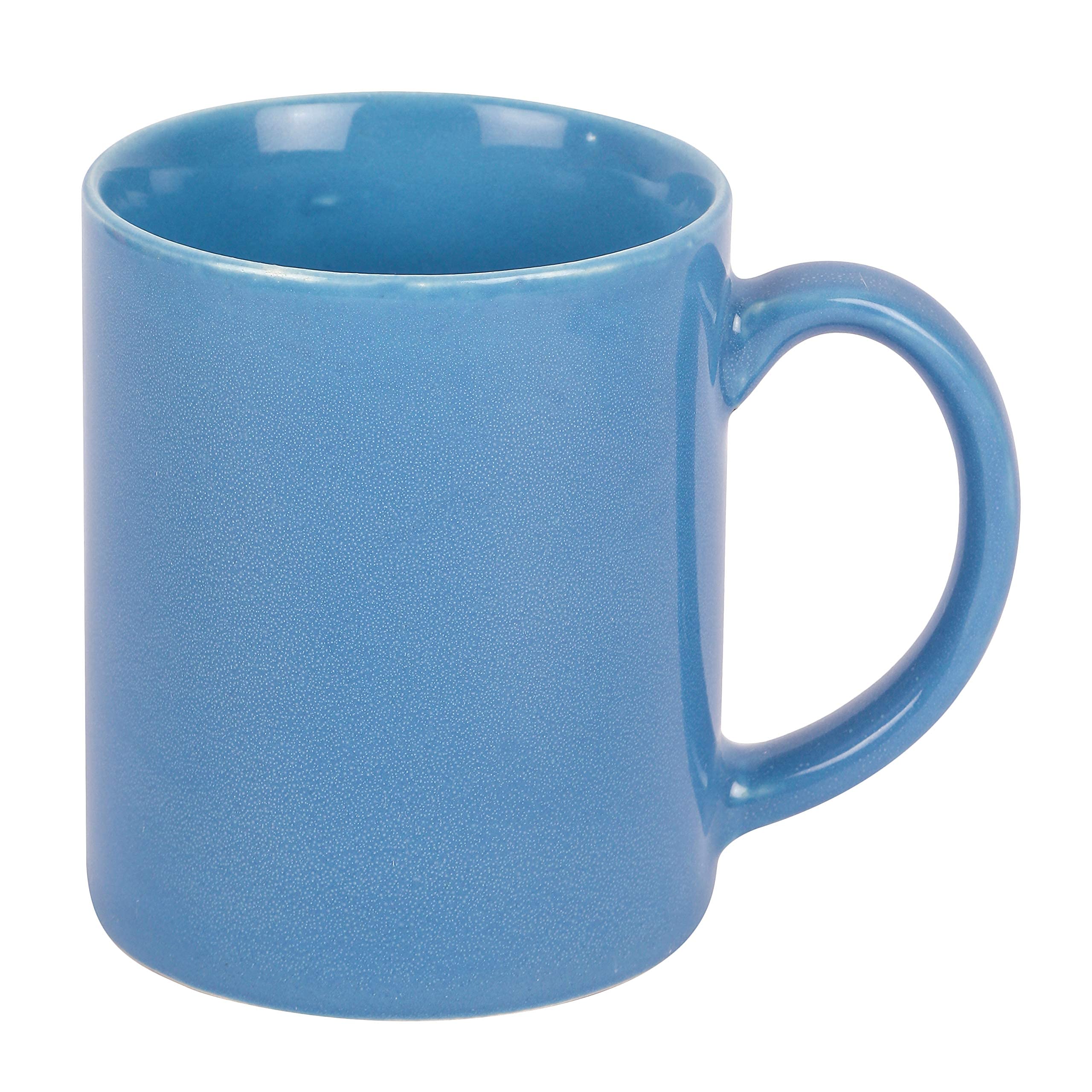 Anwaliya 12oz Multicolor Coffee Mug Set - Microwave & Dishwasher Safe Ceramic Tea Cup with Chip-Resistant Design - Perfect for Home, Office, Coffee Shops & Gifts (Yellow, 350ml)
