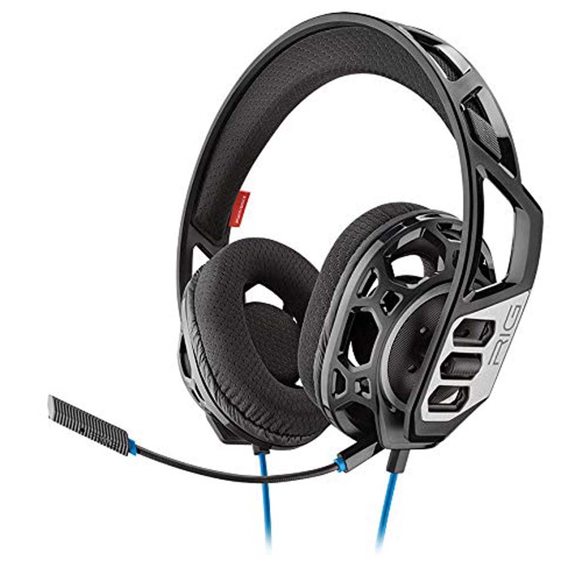 Plantronics RIG 300HS Wired Stereo Gaming Headset for PS4 - Noise Cancelling Mic, Lightweight Design - Perfect for Online Multiplayer & Competitive Gaming