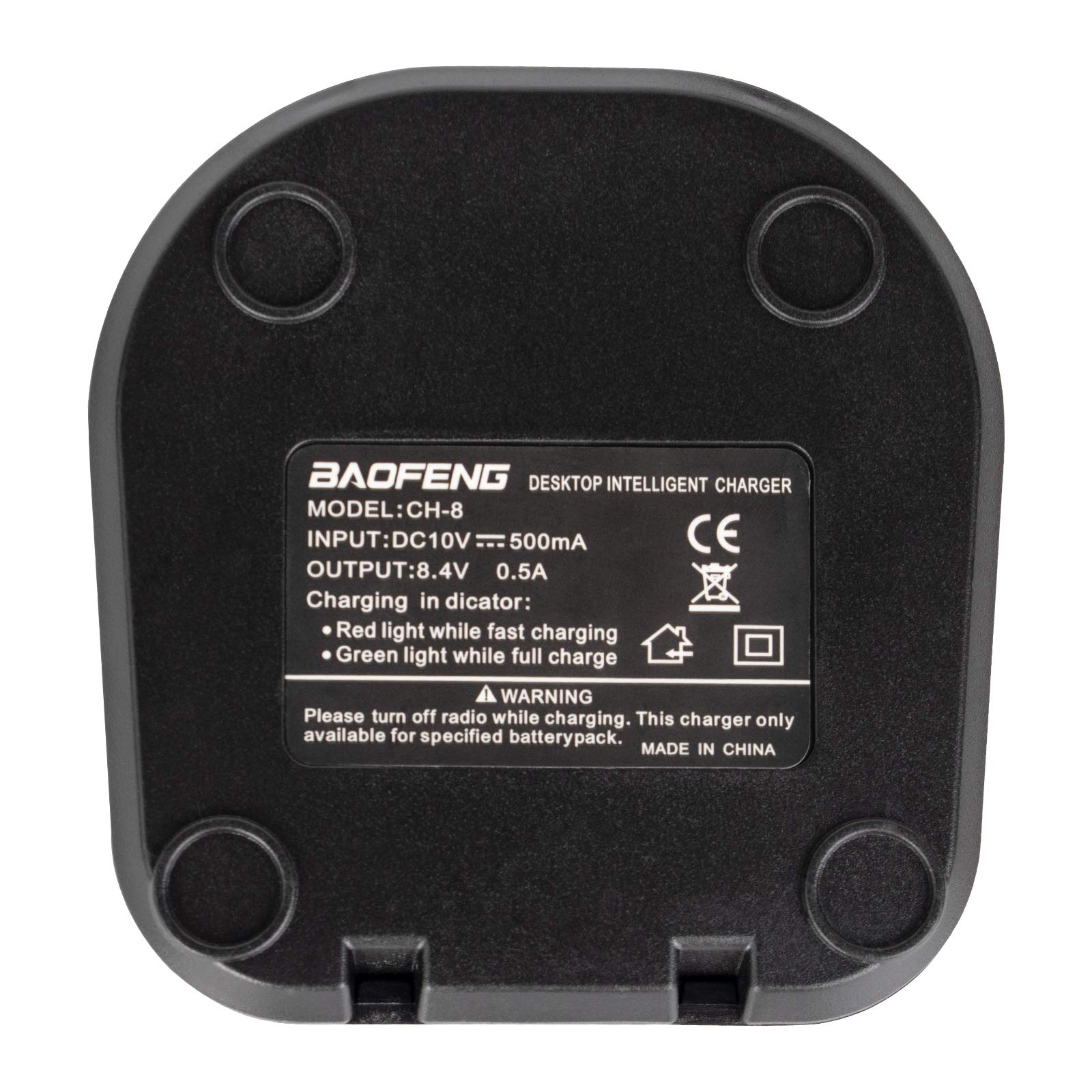 Baofeng UV-82 Desktop Charger for Baofeng UV-82/UV-82HP/TIDRADIO UV-82 Two Way Radios - Fast Charging Station for Home, Office & Emergency Communication
