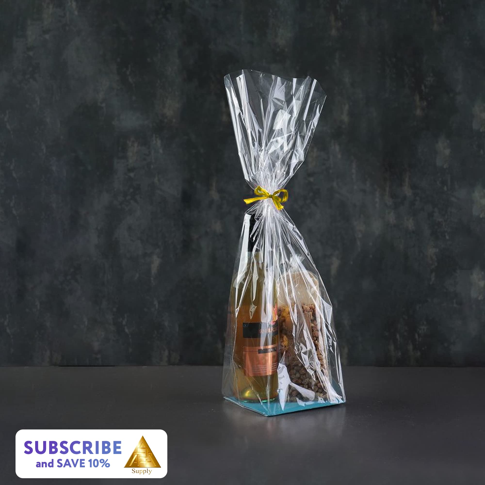APQ 4-Inch Yellow Metallic Twist Ties for Bags - 24,000 Pack Plastic-Coated Reusable Bread Ties | Heavy-Duty Twisty Ties for Treat Bags, Bread Loaves & Food Packaging | Secure Sealing for Bakery, Grocery & Household Use