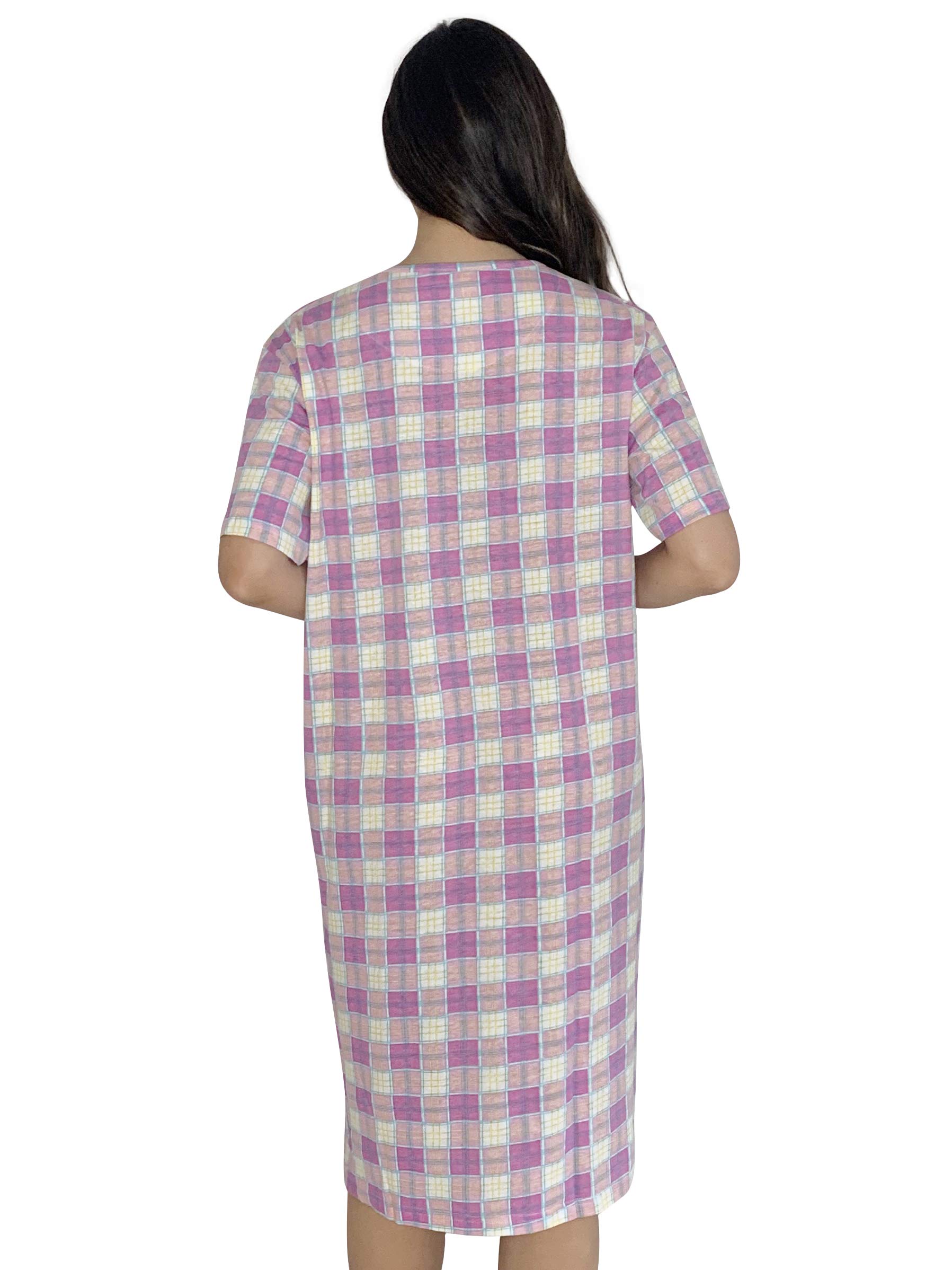 Just Love Women's Short Sleeve Nightgown - Soft Sleep Dress for Comfortable Nights | Perfect for Summer, Lounge Wear & Relaxing at Home