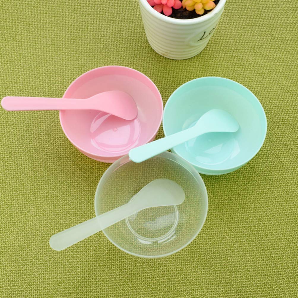 10-Piece Slime Mixing Bowl Set - Plastic Glue Mixer & Crystal Mud Containers for DIY Crafts, Makeup, and Slime Making (Green) - Perfect for Kids' Activities, Art Projects, and Creative Play