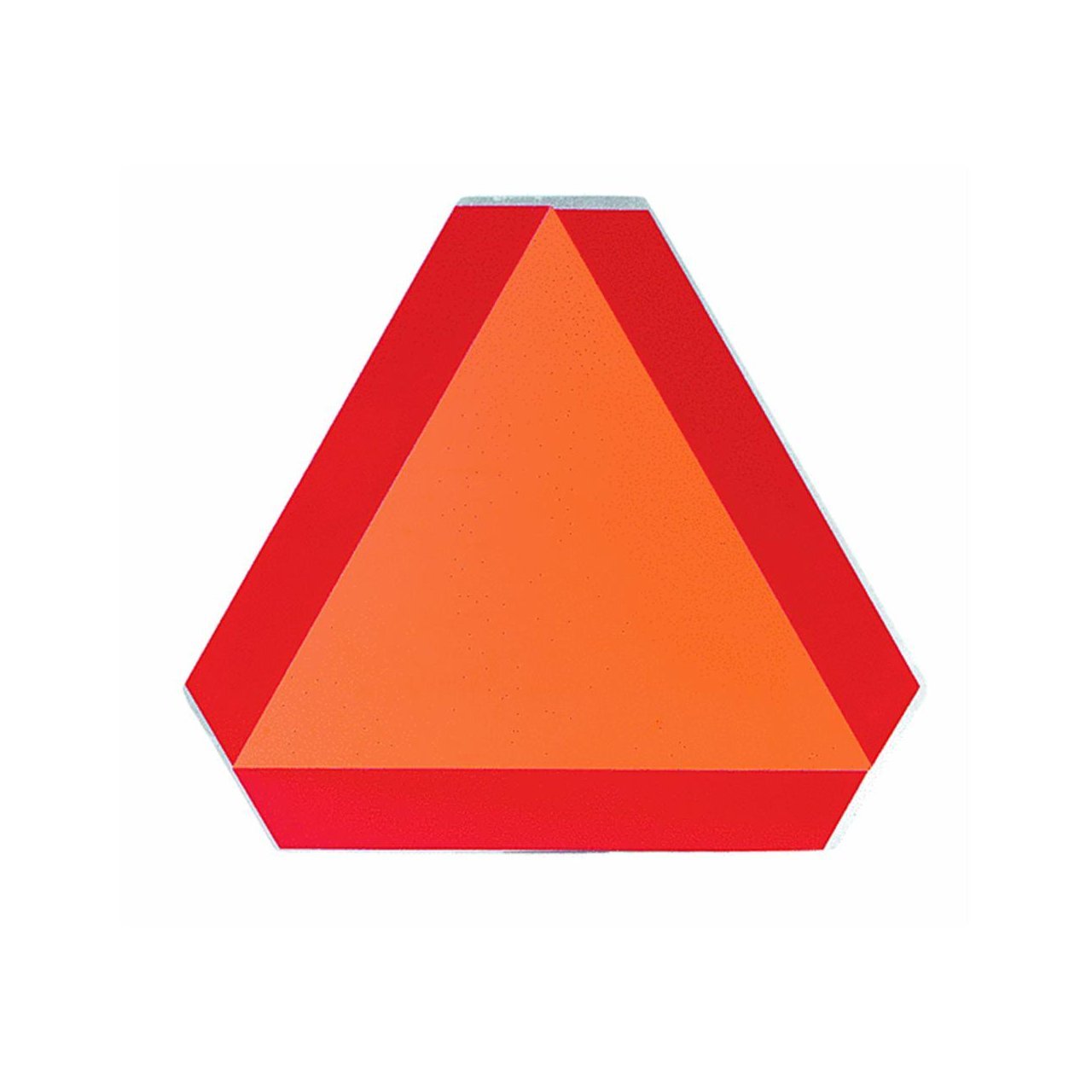 Slow Moving Vehicle Emblem S276.6 SMV ALM - High Visibility Safety Sign for Tractors, Golf Carts & Farm Equipment
