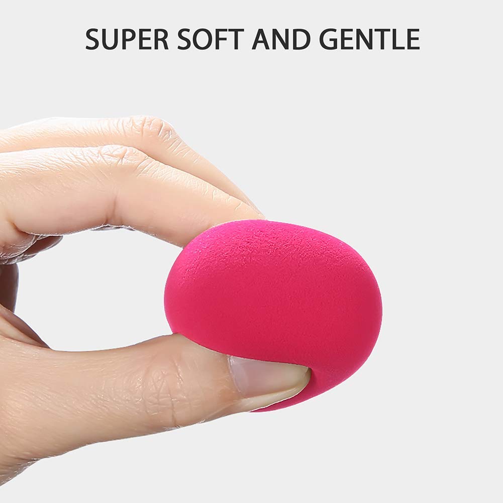MANODHRUVA 6-in-1 Makeup Sponge Set - Multicolor Beauty Blender for Flawless Foundation, Contouring & Blending - Perfect for Professional Makeup Artists & Everyday Use