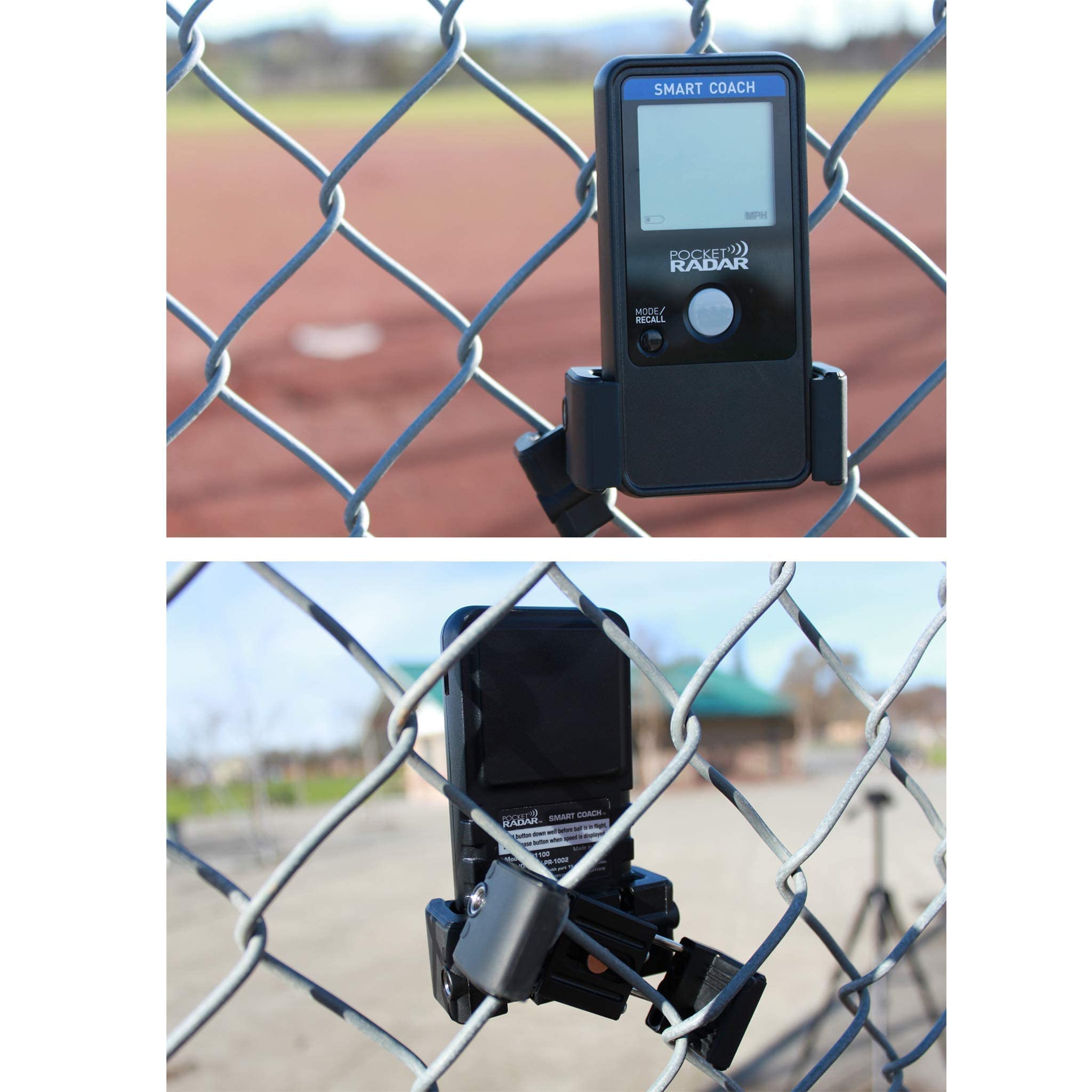 Pocket Radar - Smart Coach Radar Gun with Universal Tripod Mount for Baseball, Softball & Tennis Training | Speed Measurement Device for Coaches & Athletes