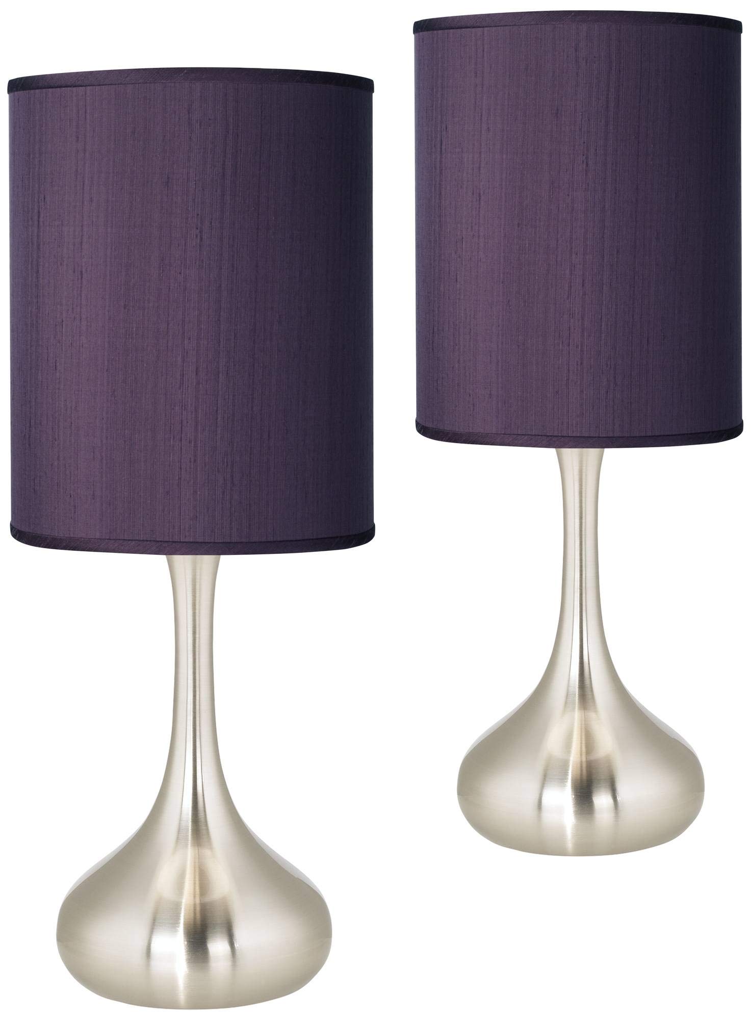 Modern Accent Table Lamps Set of 2 - 23.5