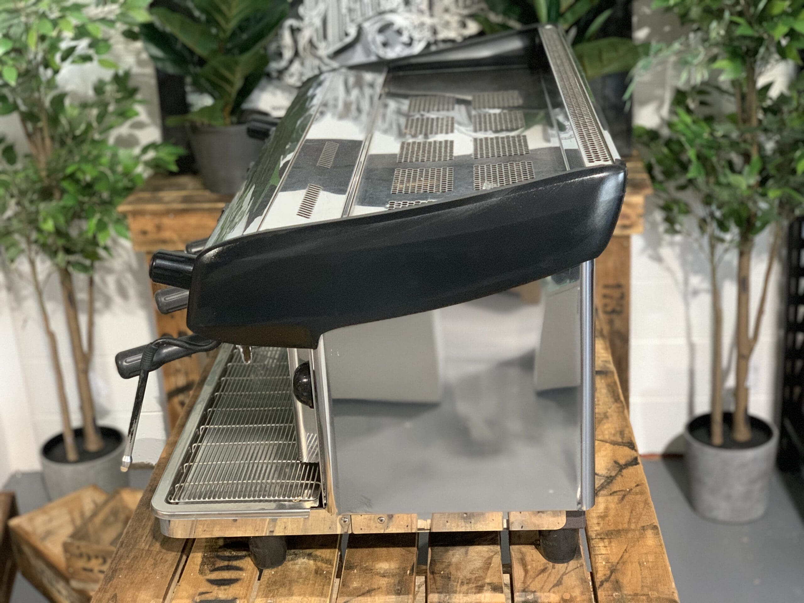 Expobar MegaCrem Auto Steam 3 Group Commercial Espresso Machine - Stainless Steel Professional Coffee Maker for Cafes, Restaurants & Coffee Shops