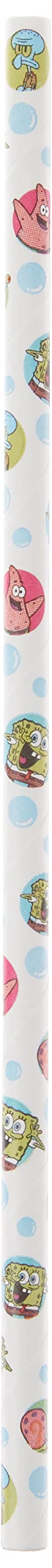 SpongeBob SquarePants Paper Plates for Kids - 20 Count, 8.5 Inch Disposable Party Plates - Heavy Duty Bubbles Design - Perfect for Birthday Parties, Picnics & Family Gatherings